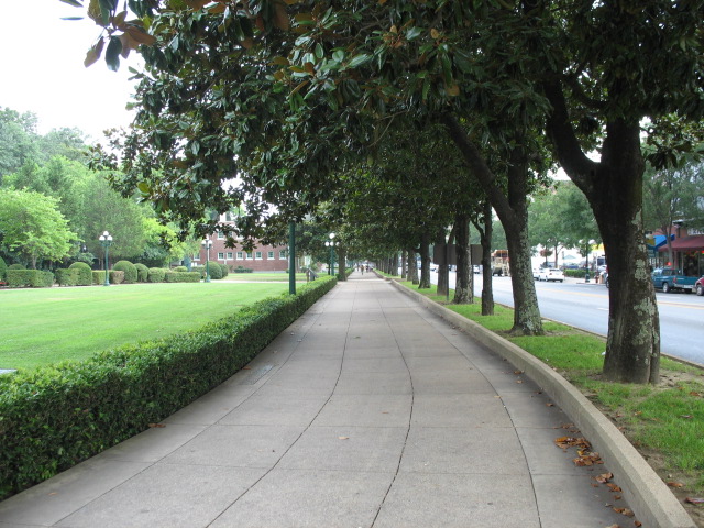 View towards Bathhouse Row